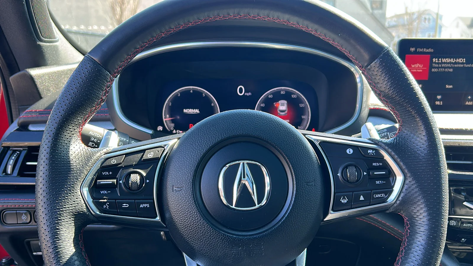 Certified Used 2023 Performance Red Pearl Acura SH-AWD with A-Spec Package image 38