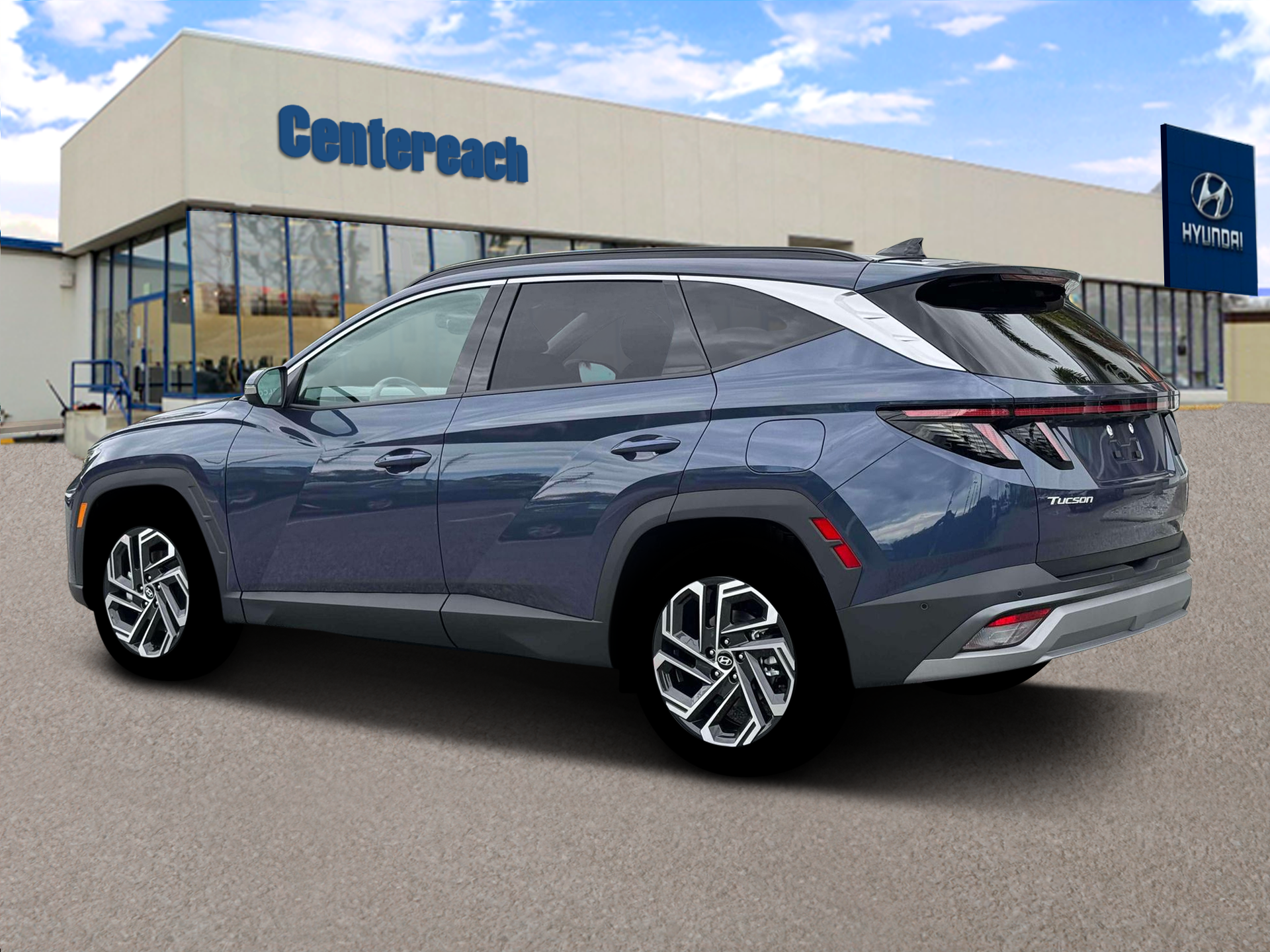 New 2026 Atlantis Blue Hyundai Limited AWD image 4