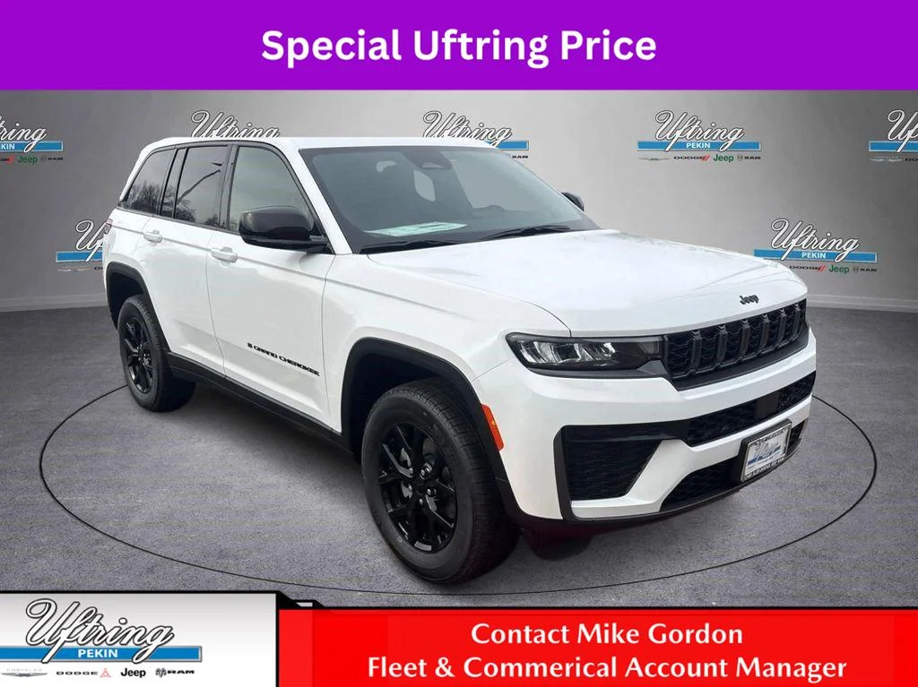 New 2026 Bright White Clearcoat Jeep Laredo Altitude image 1