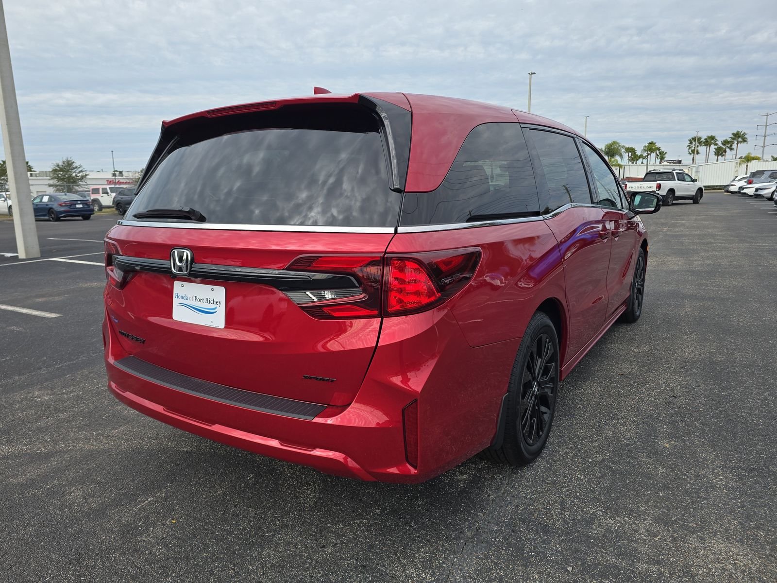 New 2026 Radiant Red Metallic II Honda Sport-L image 4