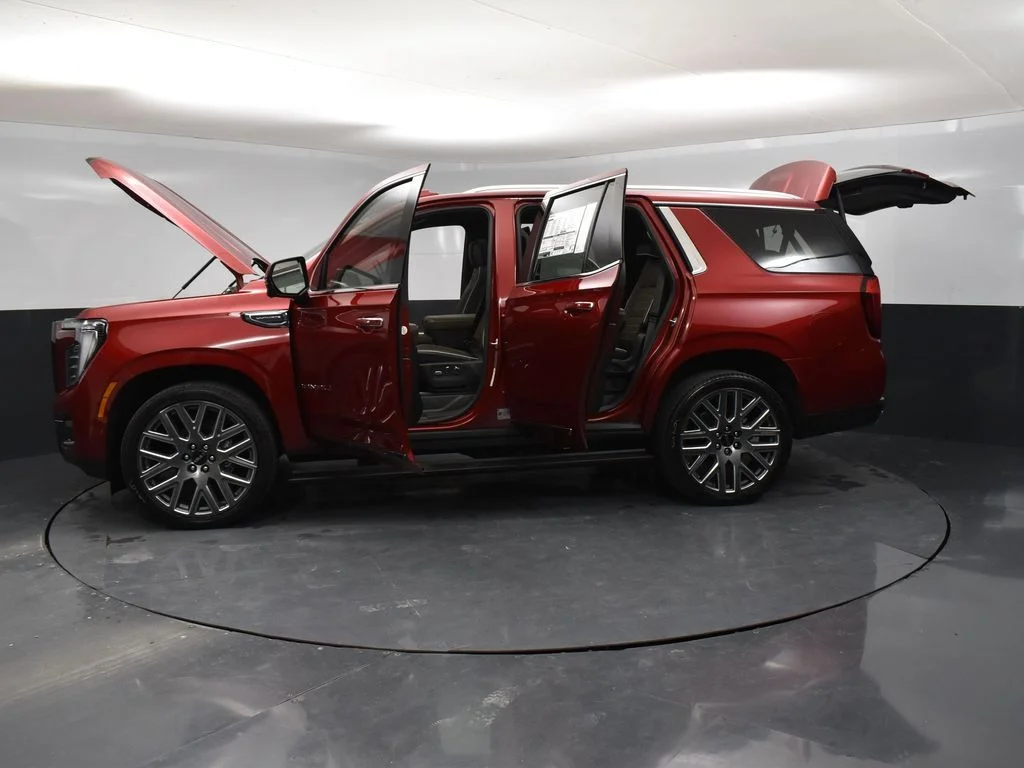 Used 2025 Volcanic Red GMC Denali Ultimate image 48