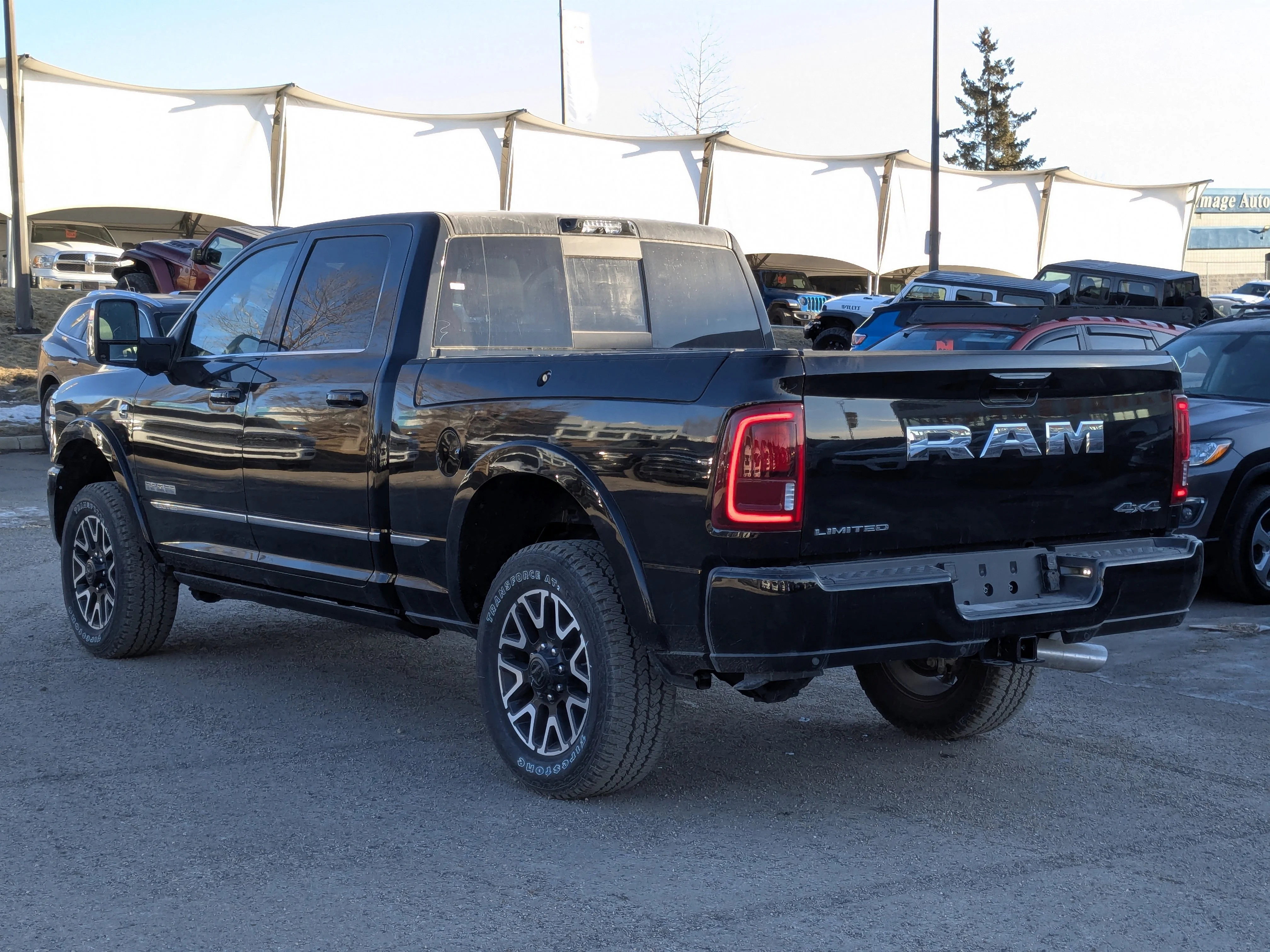 New 2026 Black RAM Limited - 6.7L CUMMINS DIESEL  LEVEL 1 GRP  RAM BOXES image 6
