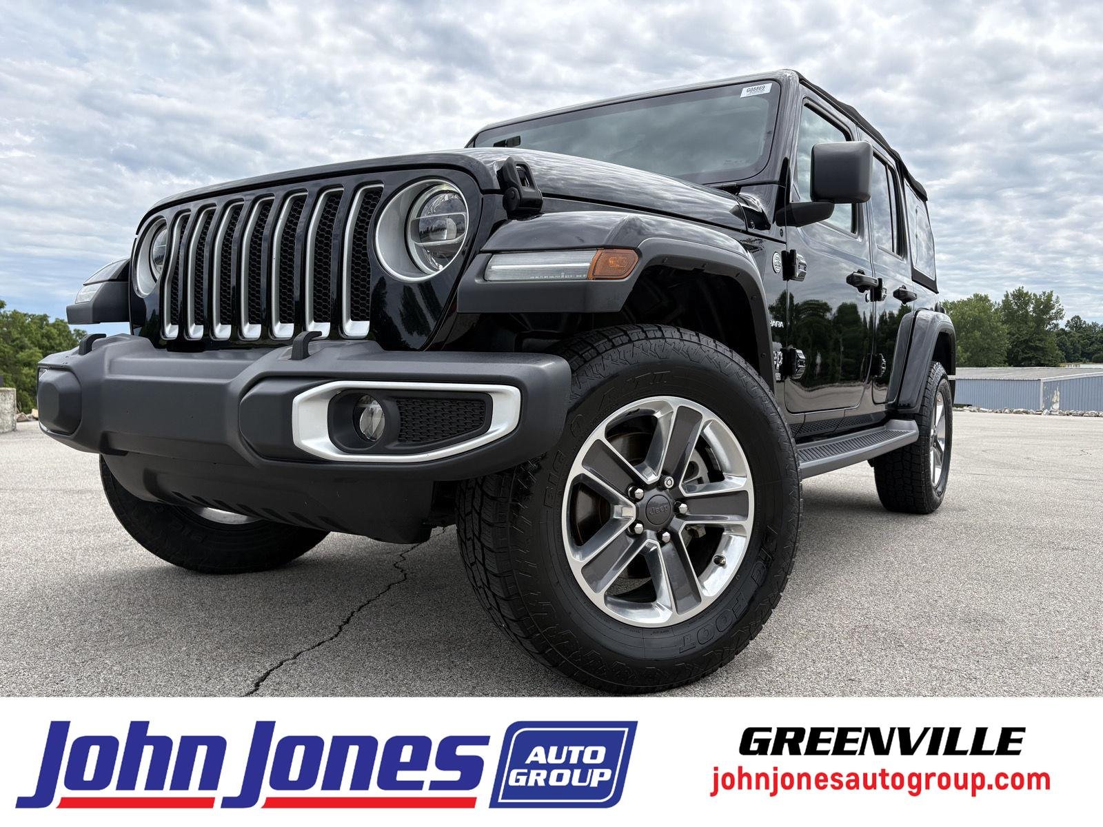 Used 2020 Black Clearcoat Jeep North Edition image 1