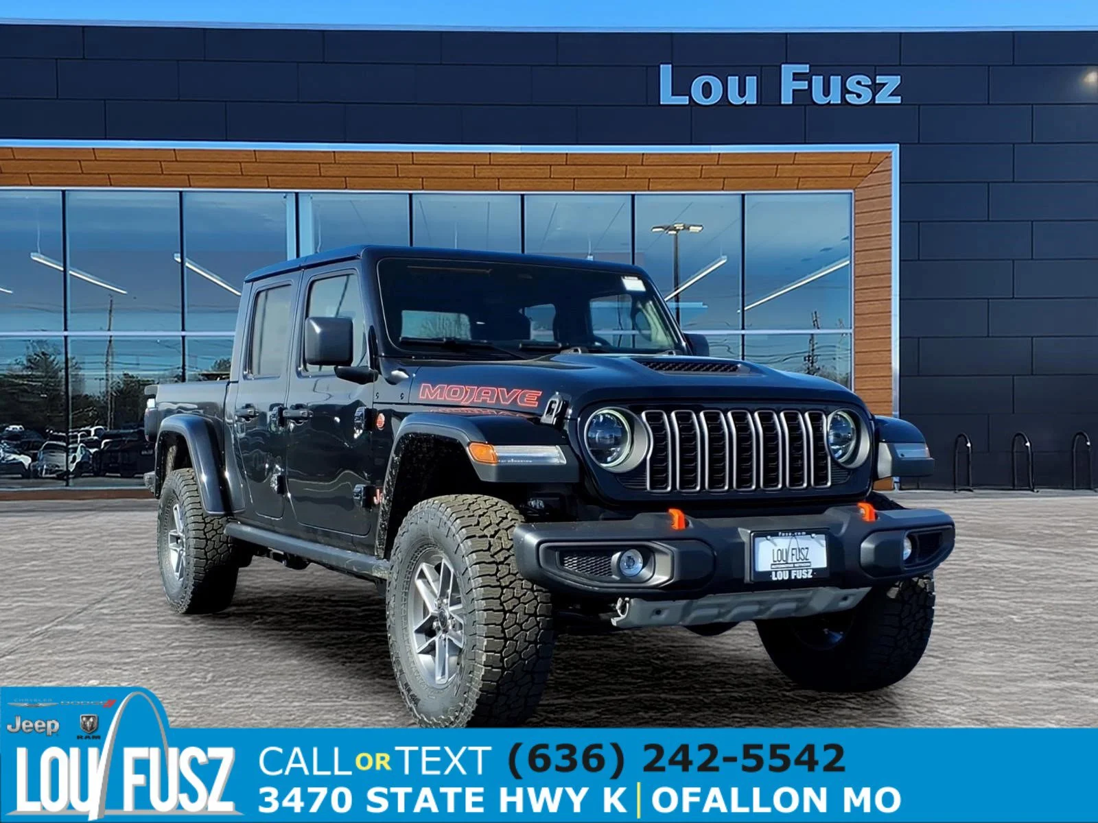 New 2026 Black Clear-Coat Exterior Paint Jeep Mojave image 1