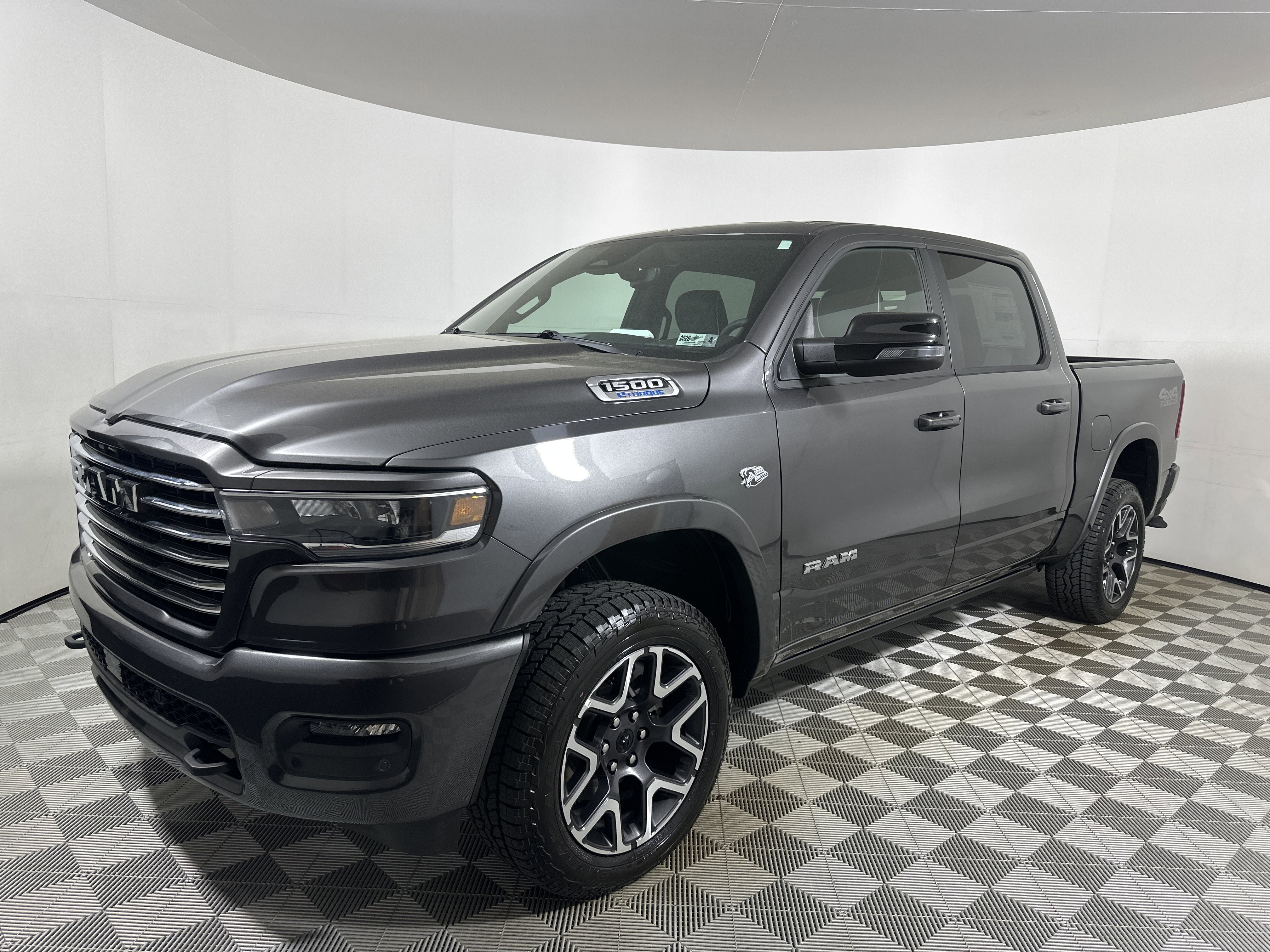 New 2026 Granite Crystal Metallic Clear-Coat Exterior Paint RAM Laramie image 3