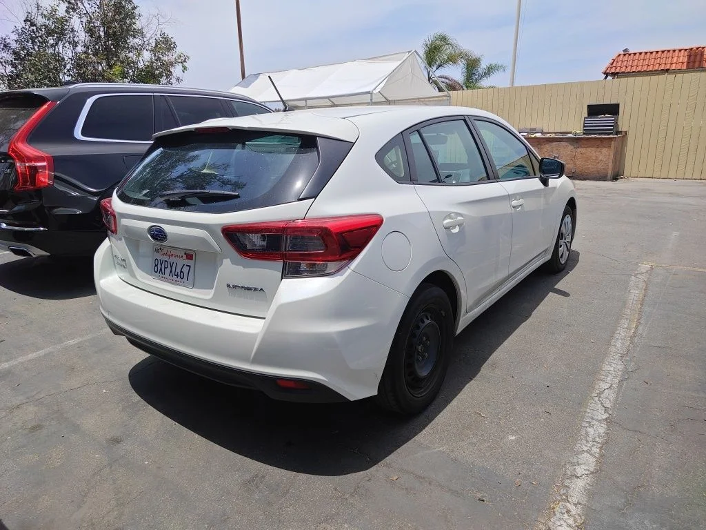 Used 2021 White Subaru Base image 3