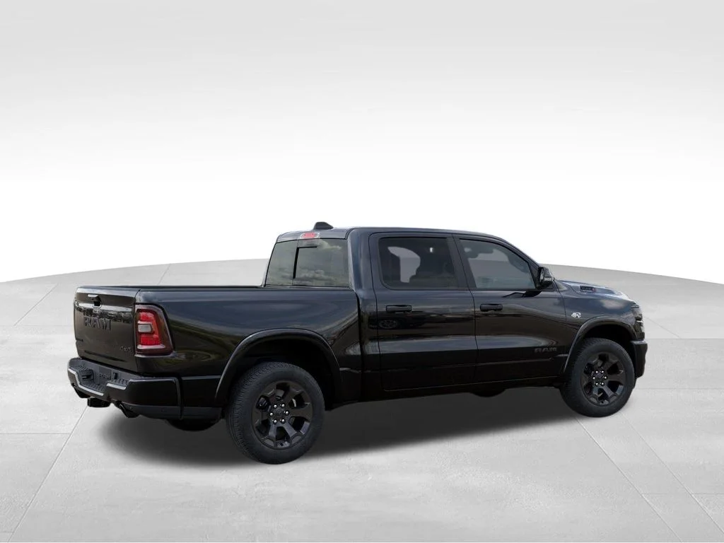 New 2026 Diamond Black Crystal Pearl-Coat Exterior Paint RAM Big Horn/Lone Star image 4