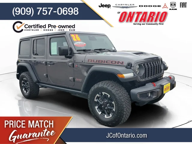 2026 Jeep Wrangler Rubicon