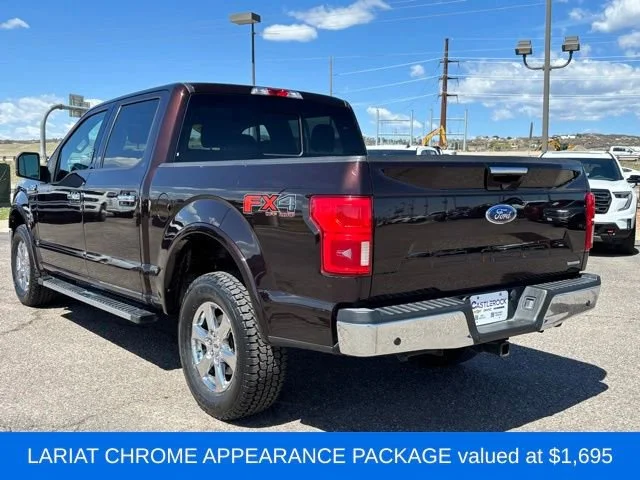 Used 2018 Red Ford LARIAT image 3