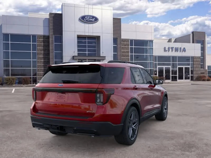 New 2026 Rapid Red Metallic Tinted Clearcoat Ford ST-Line image 8