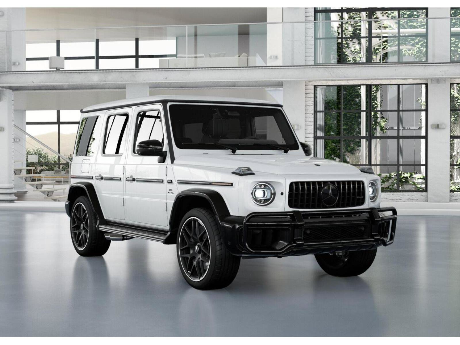 New 2026 MANUFAKTUR Moonlight White Metallic Mercedes-Benz AMG® G 63 SUV image 25