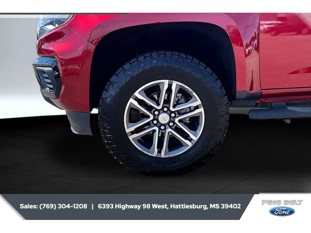 Certified Used 2021 Cherry Red Tintcoat Chevrolet 2WD Work Truck image 7