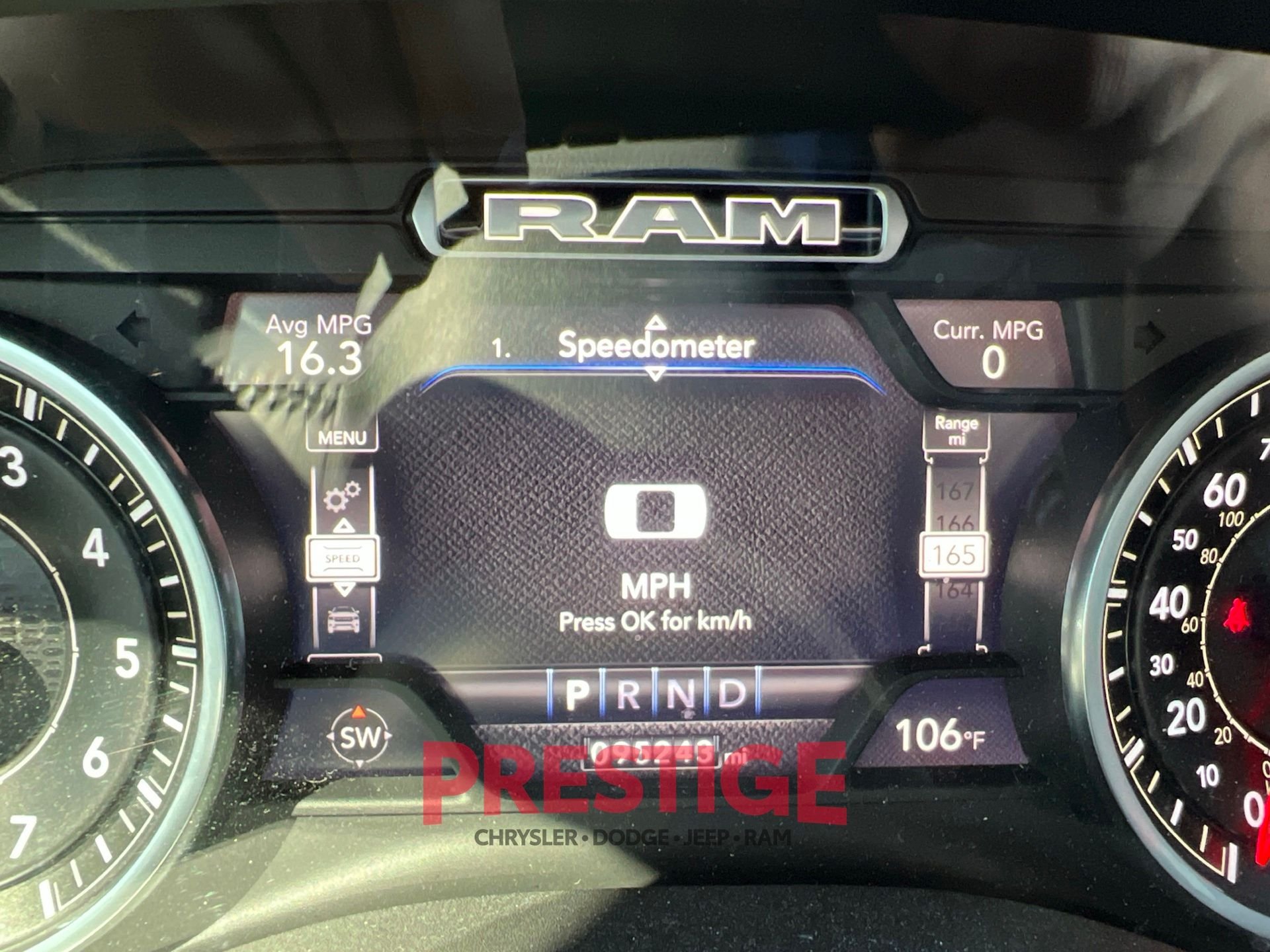 Used 2019 White Ram Laramie image 38