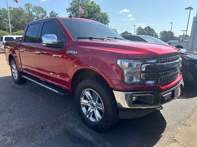 Used 2020 Red Ford Lariat image 1
