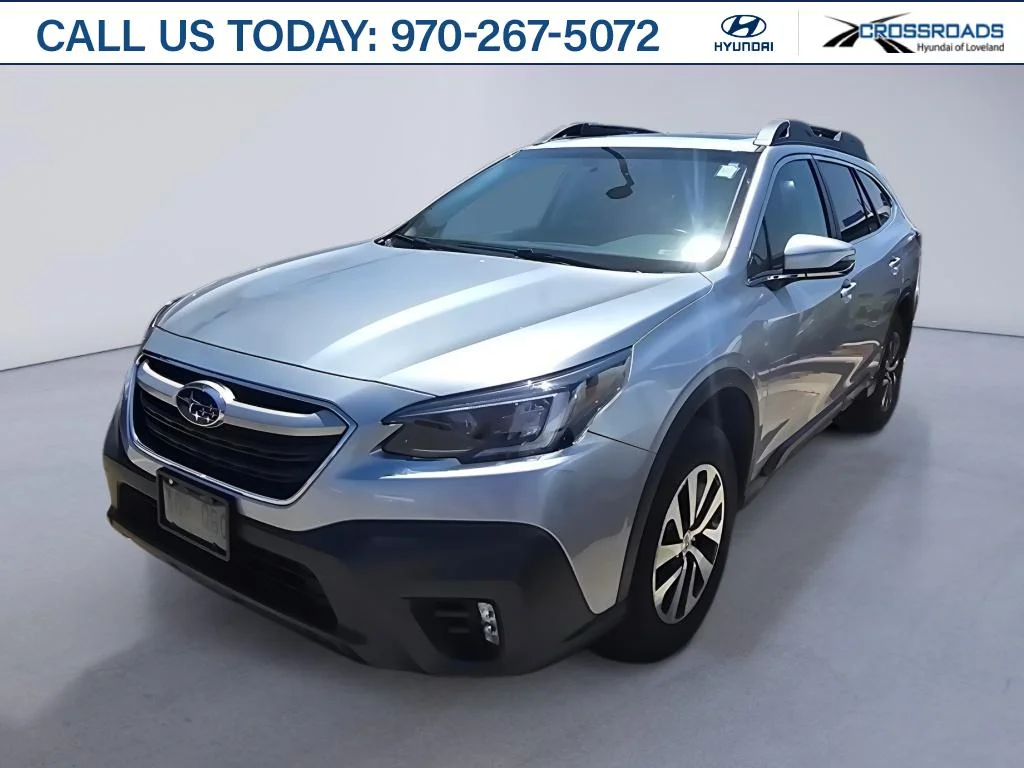 Used 2022 Ice Silver Metallic Subaru Premium image 1