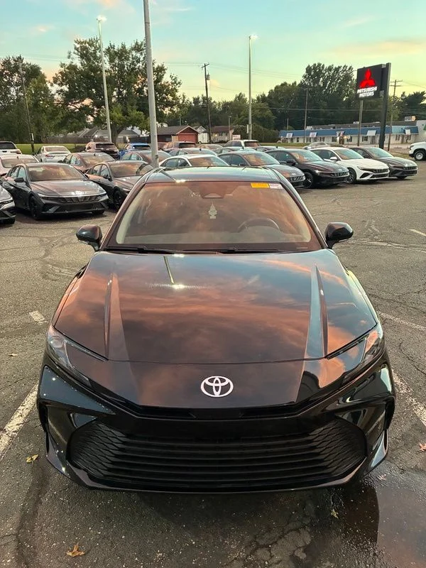 Used 2025 Black Toyota LE image 2