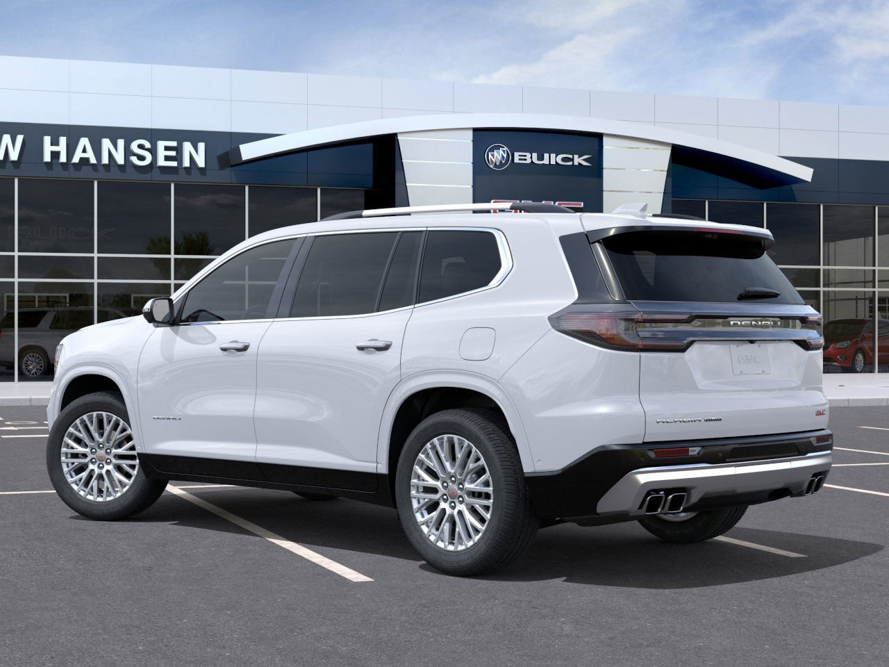 New 2026 Glacier White Tricoat GMC Denali image 3