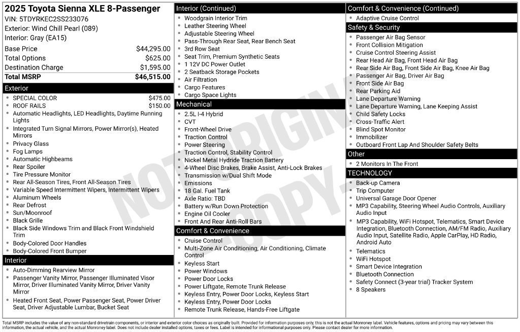 Used 2025 Beige Toyota XLE image 32