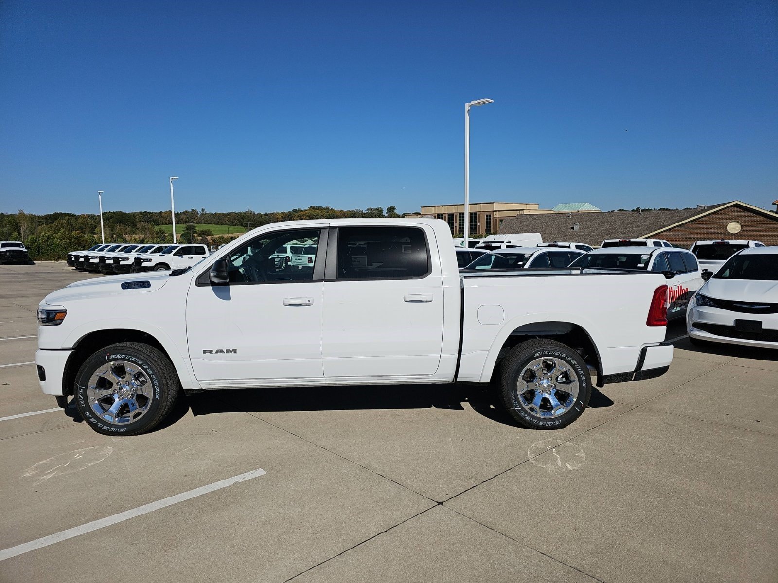 New 2026 Bright White Clearcoat Ram Big Horn image 2