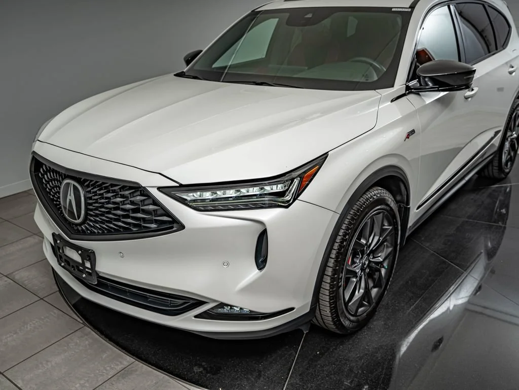 Used 2022 Platinum White Pearl Acura A-Spec image 14