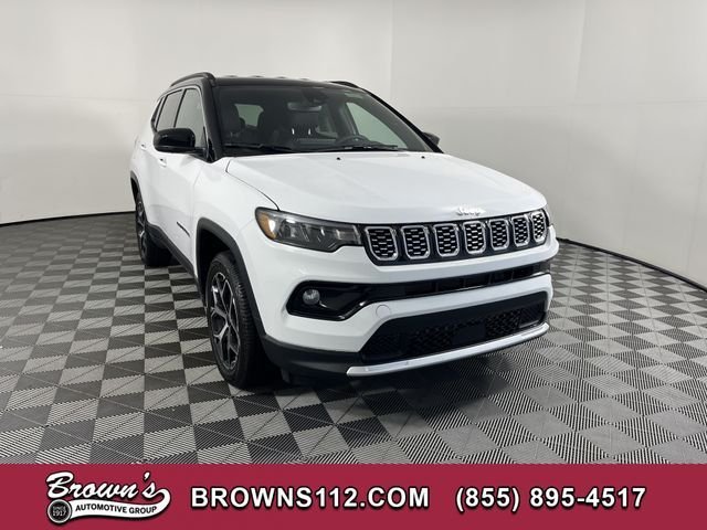 New 2026 Bright White Clearcoat Jeep Limited image 1