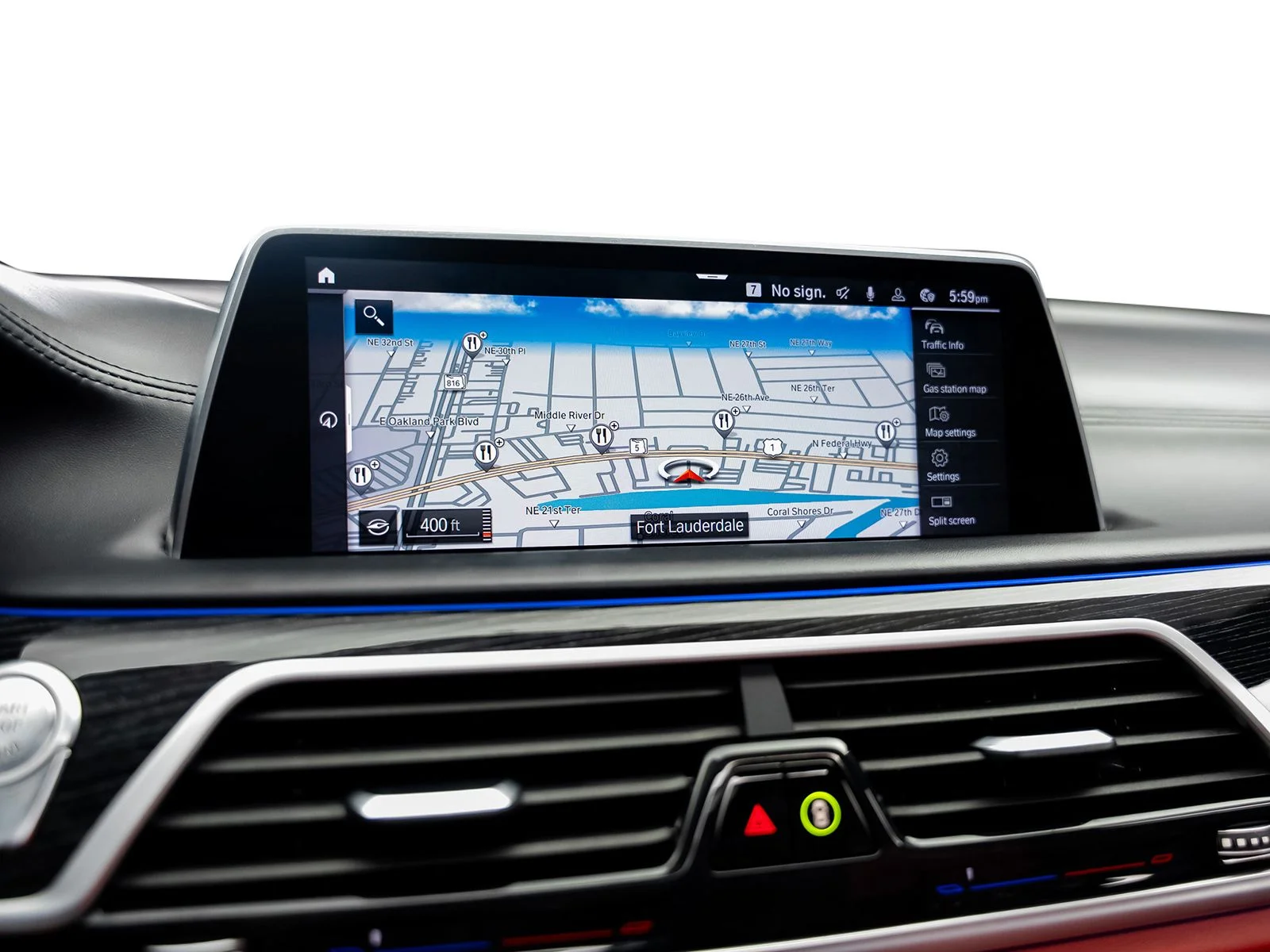 Used 2021 White BMW 750i xDrive image 48