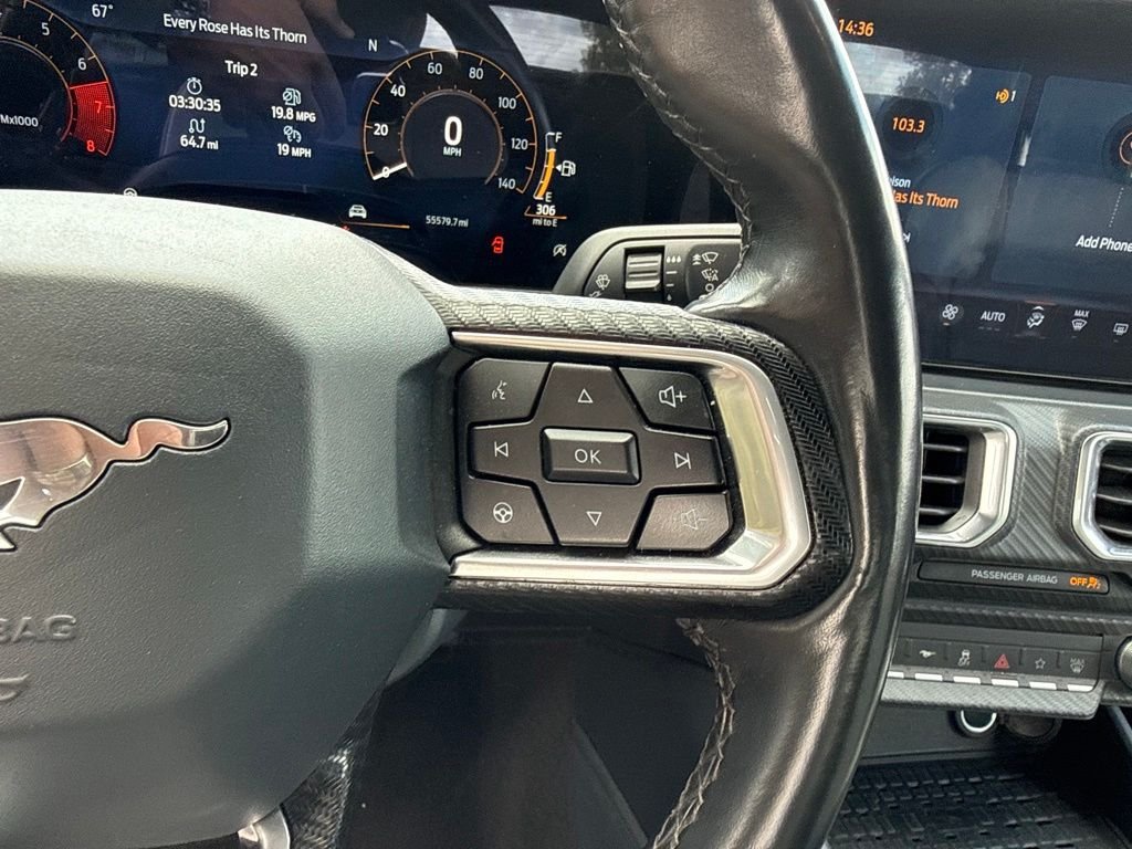 Used 2024 Carbonized Gray Metallic Ford EcoBoost Premium image 12