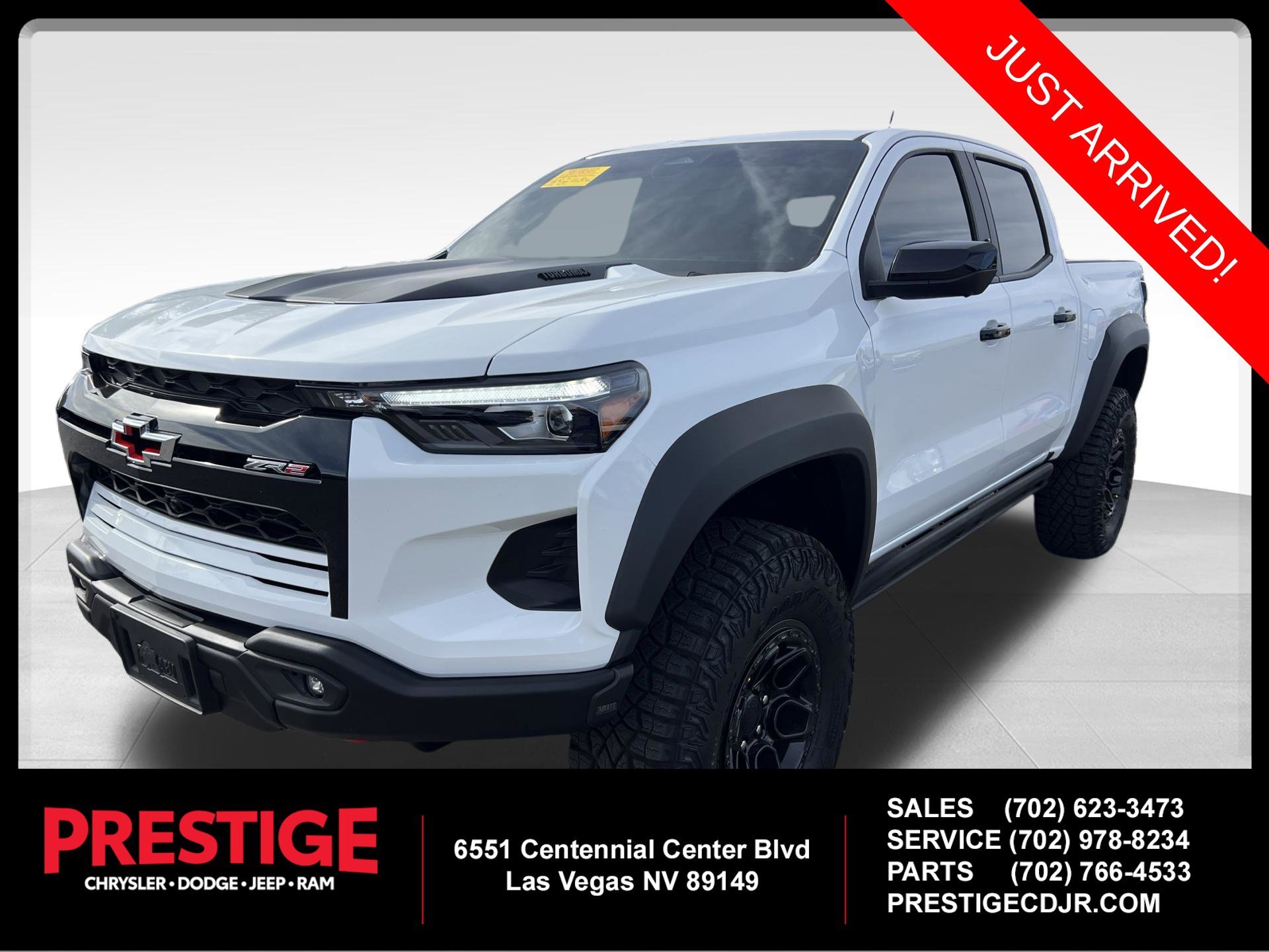 Used 2025 White Chevrolet ZR2 image 1
