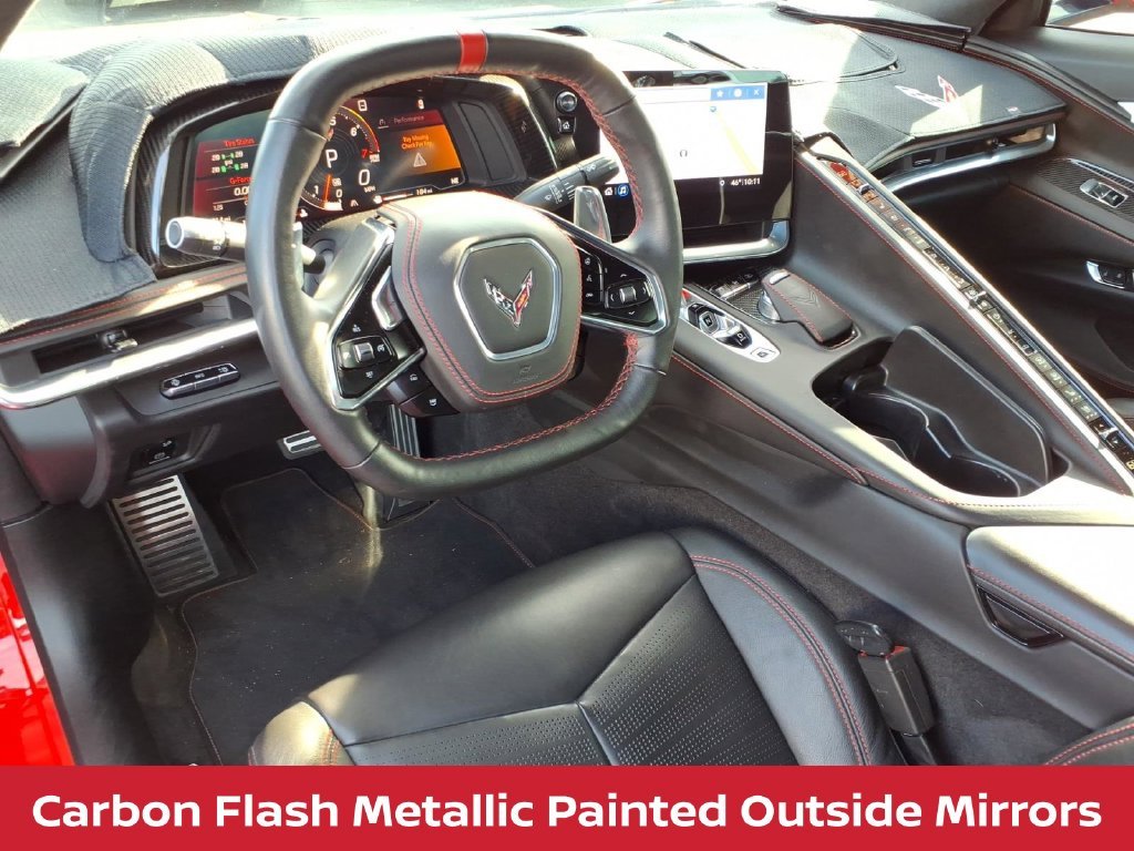 Used 2020 Torch Red Chevrolet Stingray 3lt w/z51, front end lift, carbon fiber roof & more! image 20