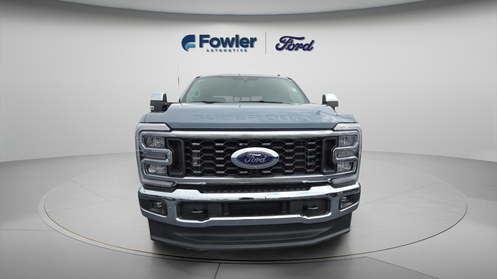New 2026 Glacier Gray Metallic Tri-Coat Ford F-350® Lariat® image 2