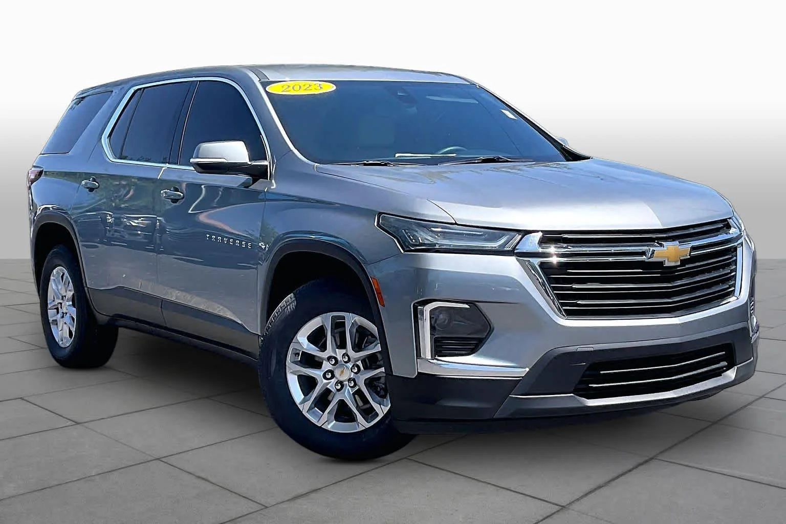 Used 2023 Sterling Gray Metallic Chevrolet LS image 4