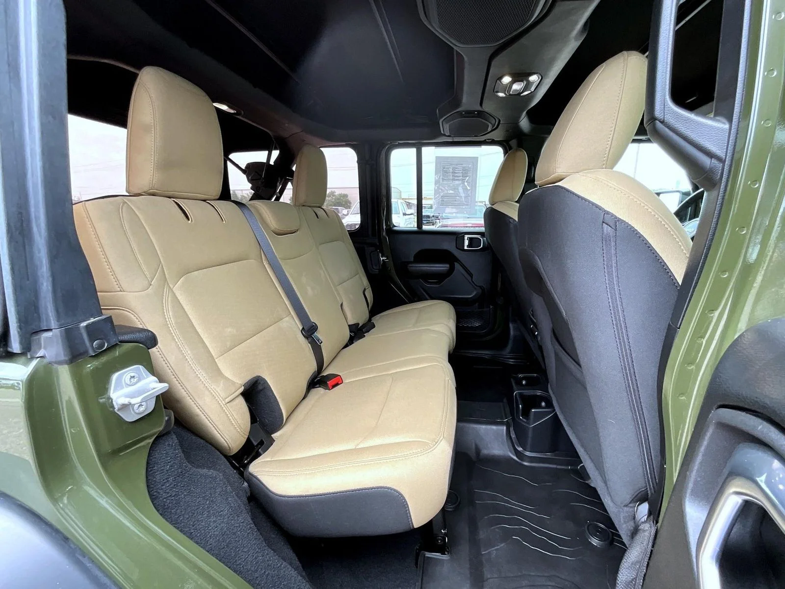 Used 2022 Green Jeep Unlimited Willys image 18