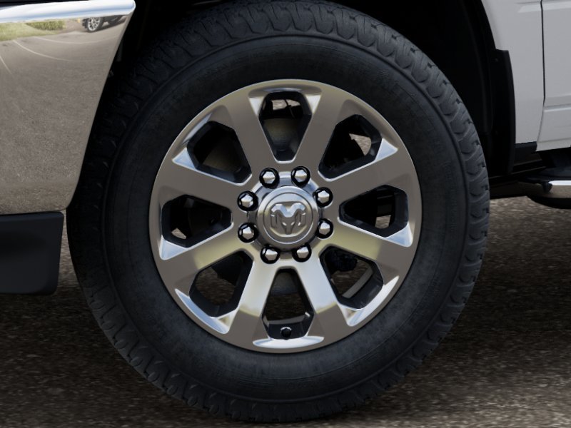 New 2026 Bright White Clear-Coat Exterior Paint RAM Laramie image 4