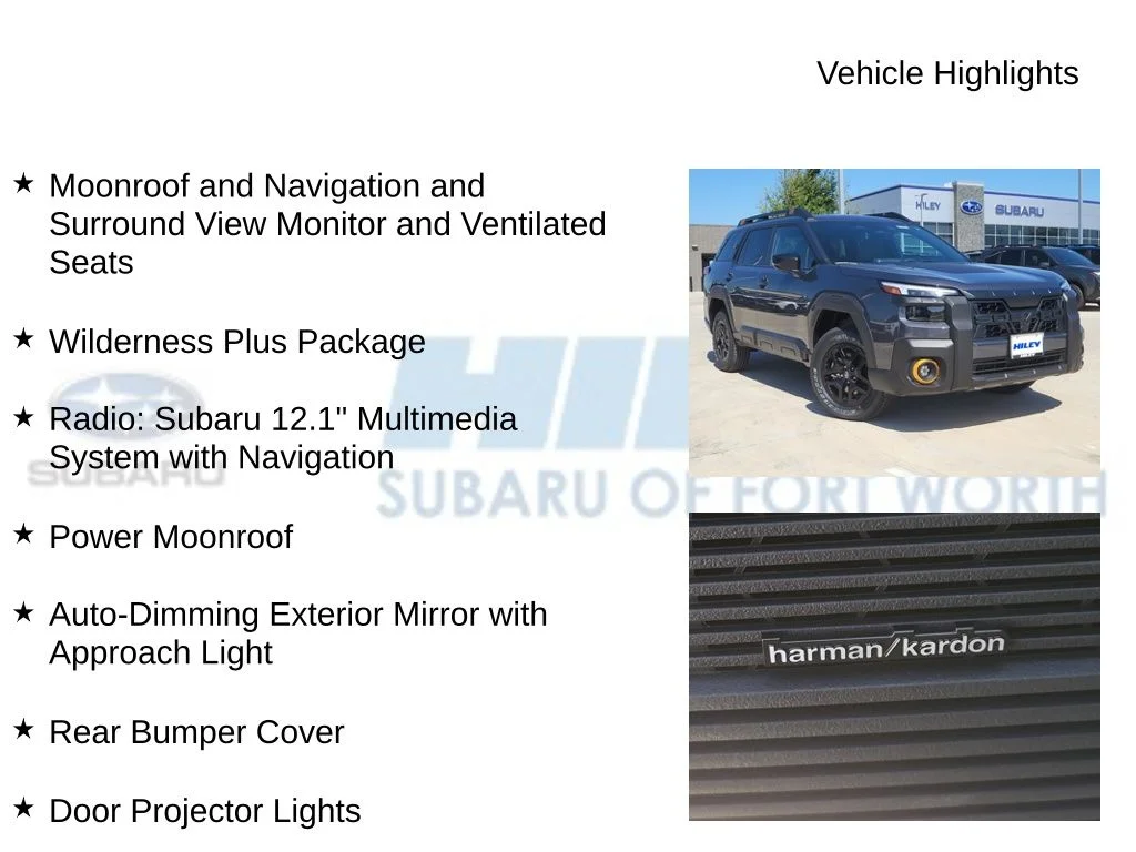 New 2026 MAGNETITE GRAY METALLIC Subaru Wilderness image 5