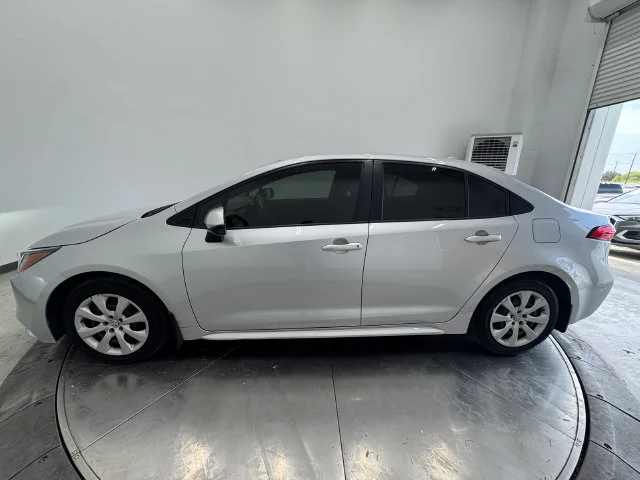 Used 2022 Classic Silver Metallic Toyota LE image 15
