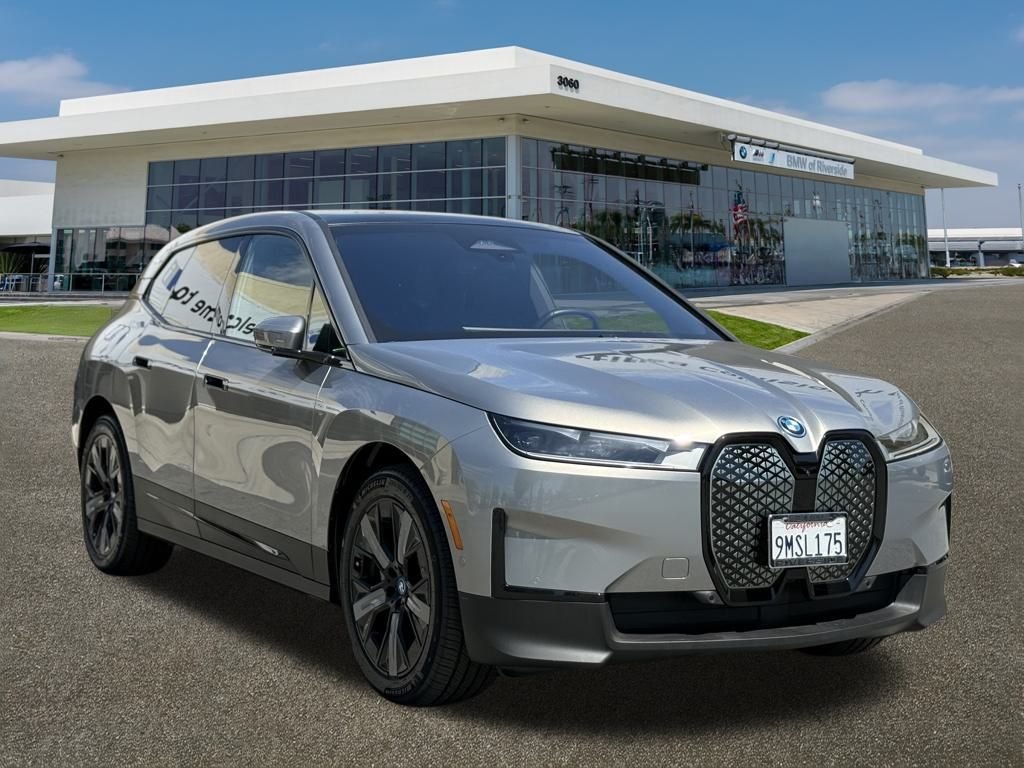 Used 2025 BMW iX 50 with VIN WB523CF01SCT42269 for sale in Riverside, CA