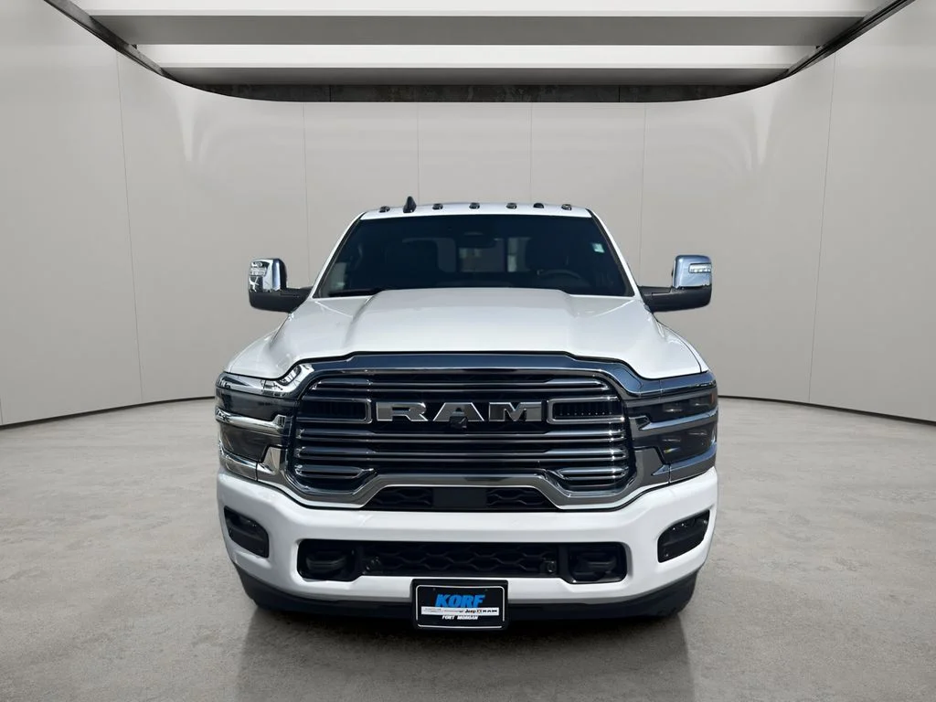 New 2026 Bright White Clear-Coat Exterior Paint RAM Laramie image 8