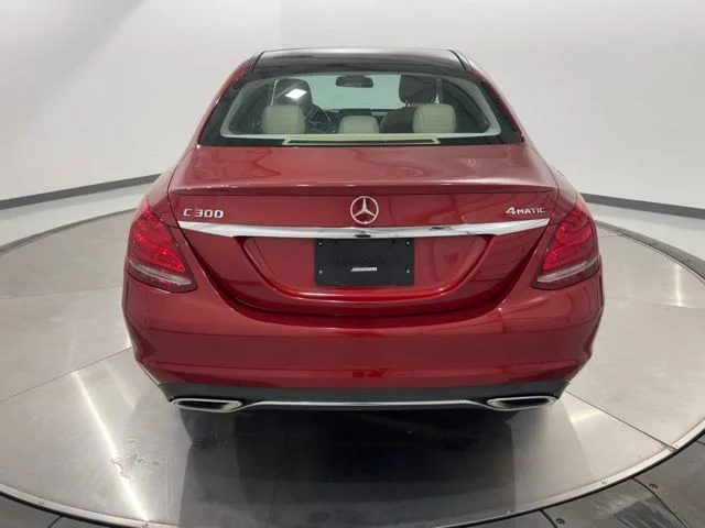 Used 2017 Red Mercedes-Benz C 300 image 4