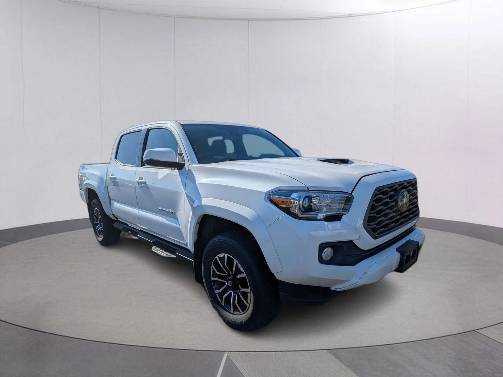 Used 2021 Super White Toyota TRD Sport image 7