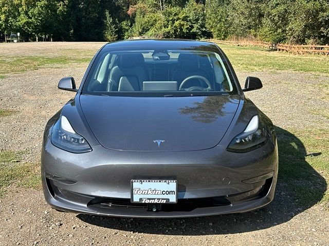 Used 2023 Midnight Silver Metallic Tesla Base image 3