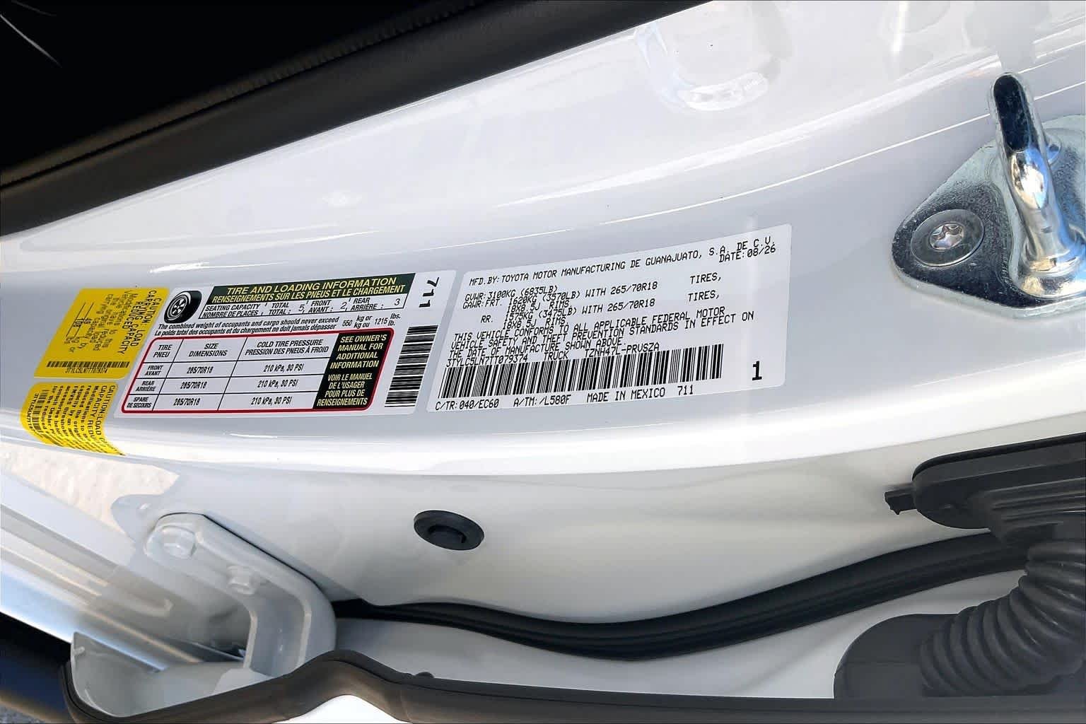 New 2026 Ice Cap Toyota Trailhunter Hybrid image 21