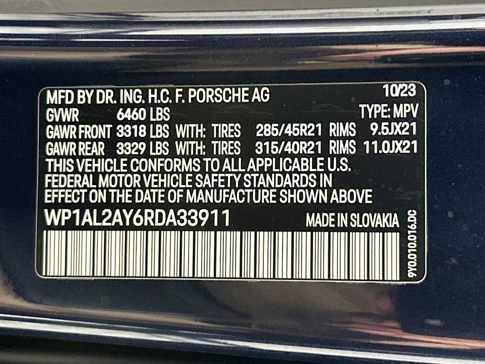 Certified Used 2024 Algarve Blue Metallic Porsche S image 35