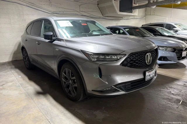 Used 2022 Liquid Carbon Metallic Acura A-Spec image 1