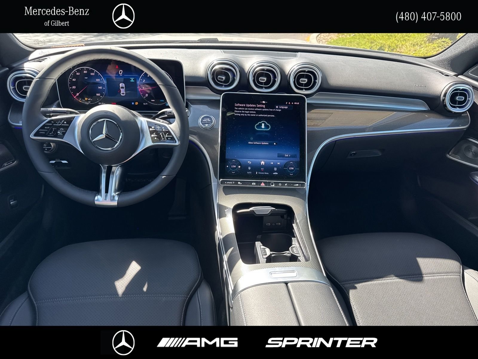 New 2026 Cirrus Silver Metallic Mercedes-Benz C 300 image 24