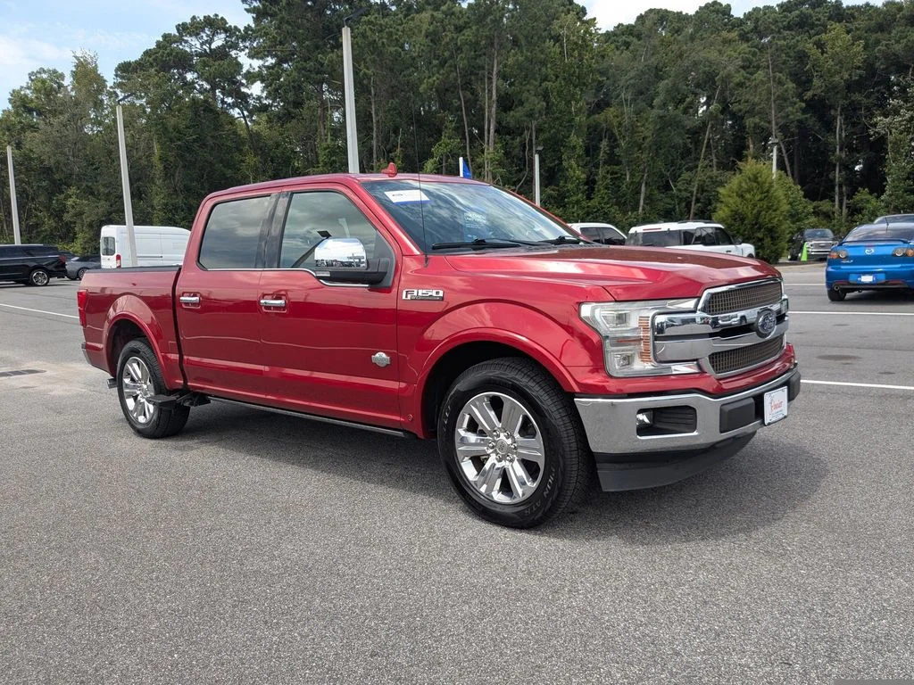 Certified Used 2020 Rapid Red Metallic Tinted Clearcoat Ford King Ranch image 1