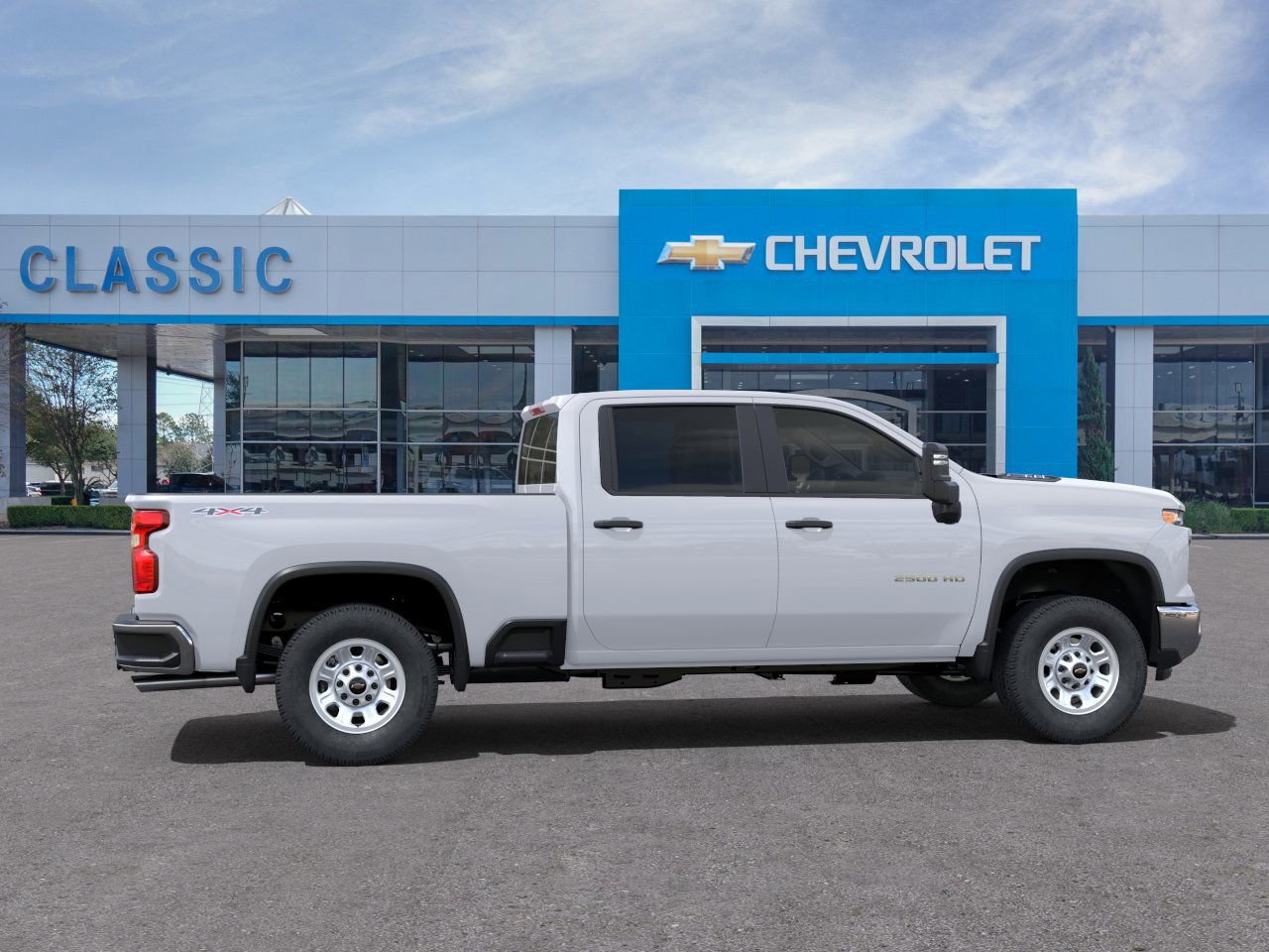 2025 Chevrolet Silverado 2500 HD WT White at Classic Elite Chevrolet Hwy 6