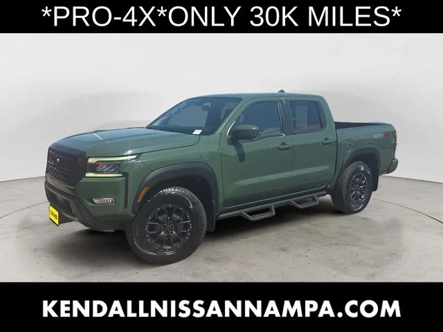 Used 2022 Green Nissan PRO-4X image 1