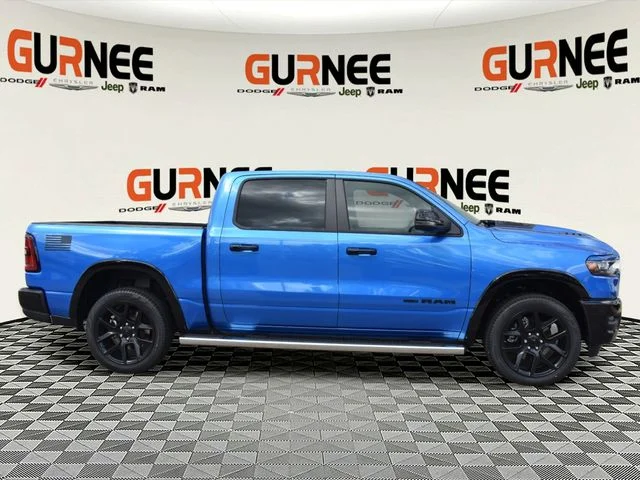 New 2026 Hydro Blue Pearl-Coat Exterior Paint RAM Laramie image 2