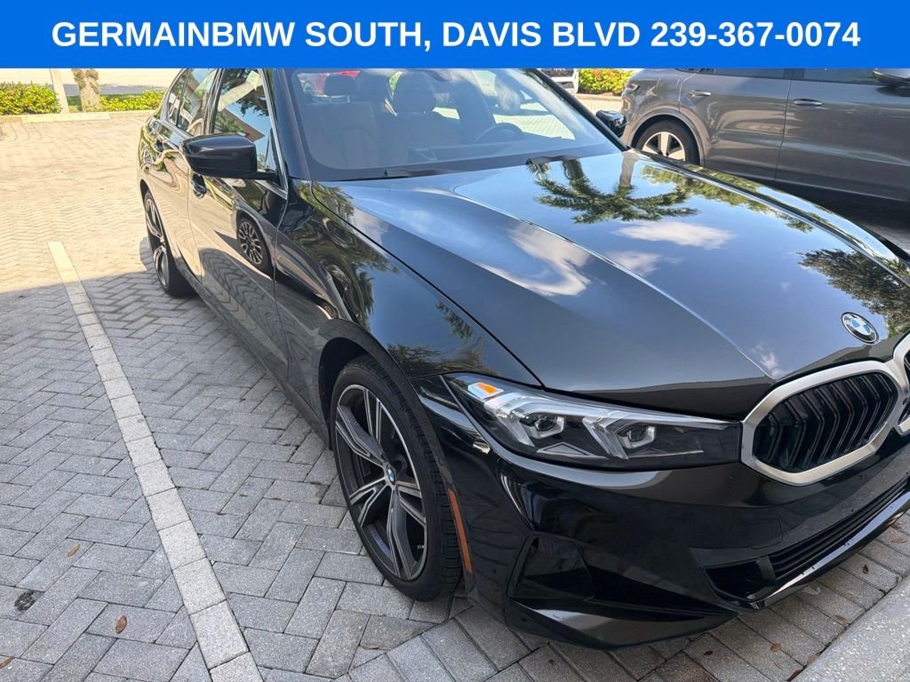 Used 2024 Black Sapphire Metallic BMW 330i xDrive image 23