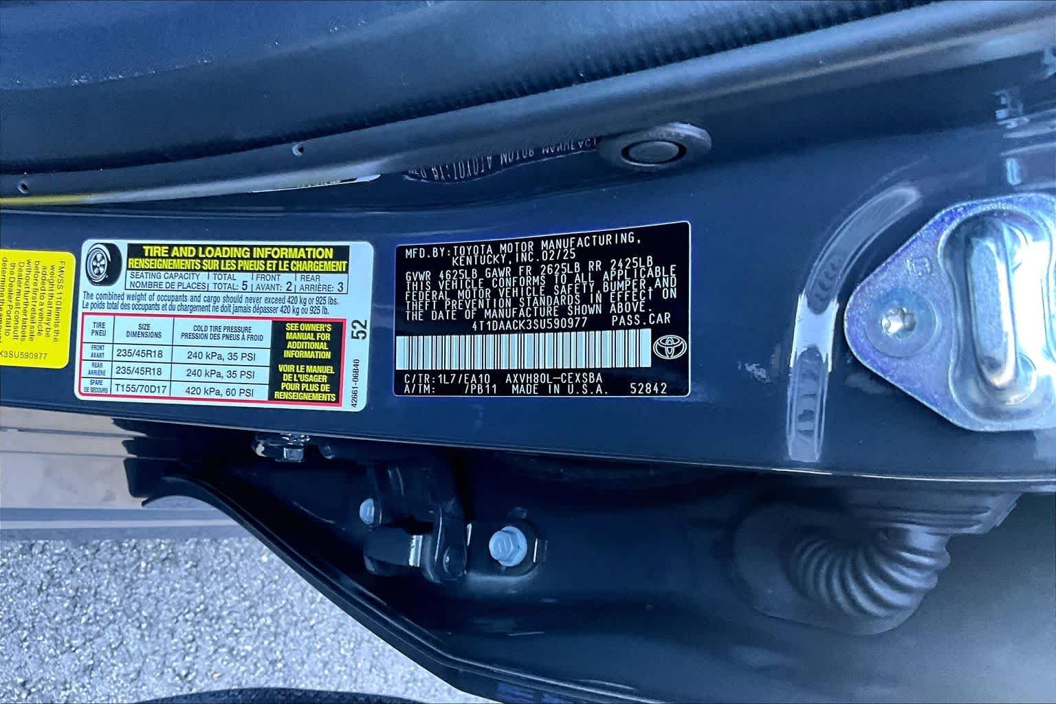 Certified Used 2025 Underground Toyota SE image 34